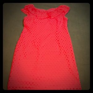 Bright Peachy-Pink dressbarn dress!